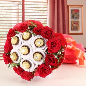 Basket of Roses Assorted