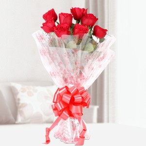 Red Rosed Bouquet
